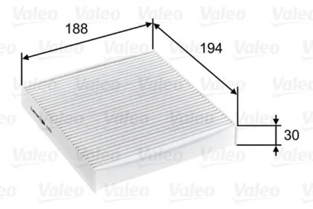 Фильтр воздушный отопителя 715755 VALEO