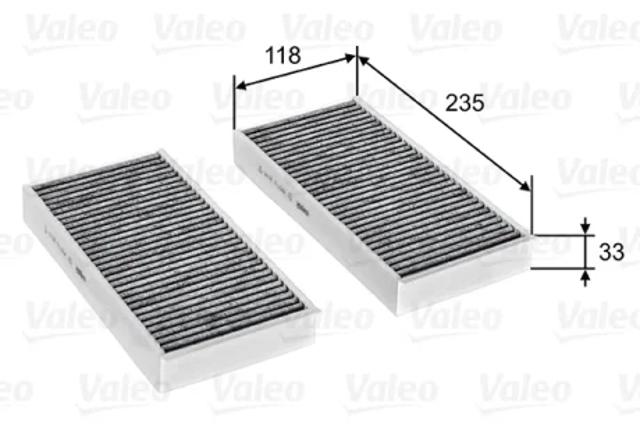 Фильтр пылевой 715811 VALEO