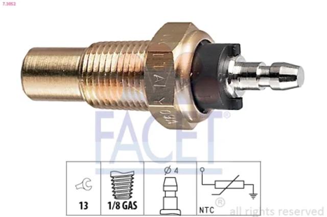 Датчик температуры жидкости 73052 FACET