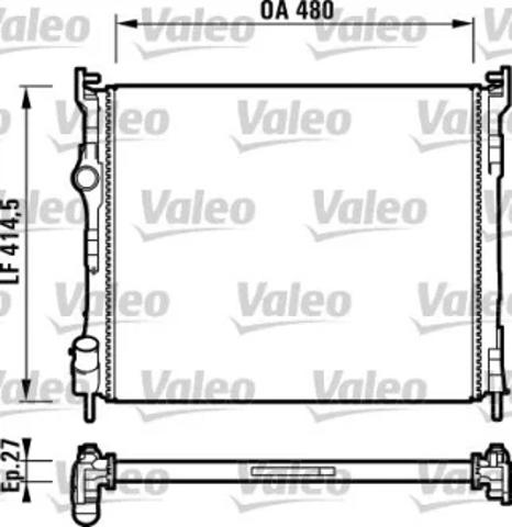 732737 VALEO Радиатор купить в Хмельницкий