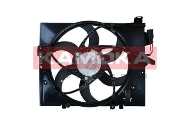 Диффузор радиатора охлаждения в сборе с мотором и крыльчаткой 7740011 KAMOKA