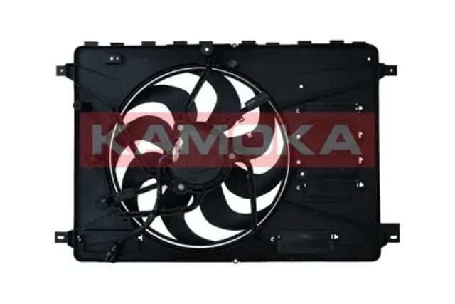 Диффузор радиатора охлаждения в сборе с мотором 7740063 KAMOKA