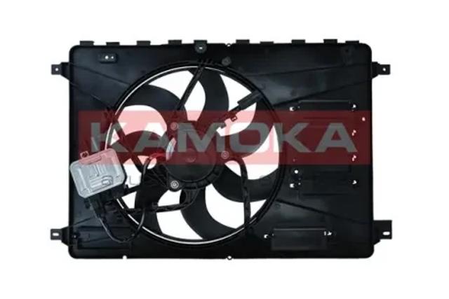 Диффузор радиатора охлаждения в сборе с крыльчаткой 7740065 KAMOKA
