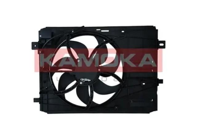 Диффузор радиатора охлаждения в сборе с крыльчаткой 7740147 KAMOKA
