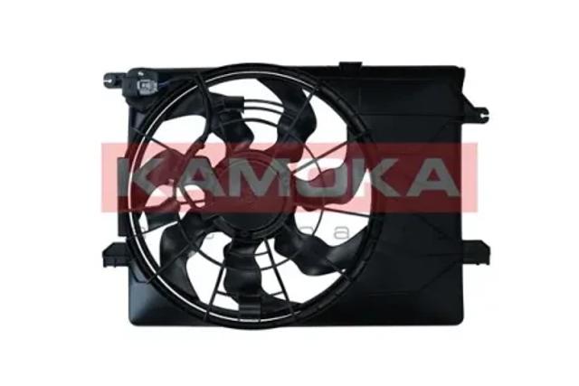 Диффузор радиатора охлаждения в сборе с мотором и крыльчаткой 7740149 KAMOKA