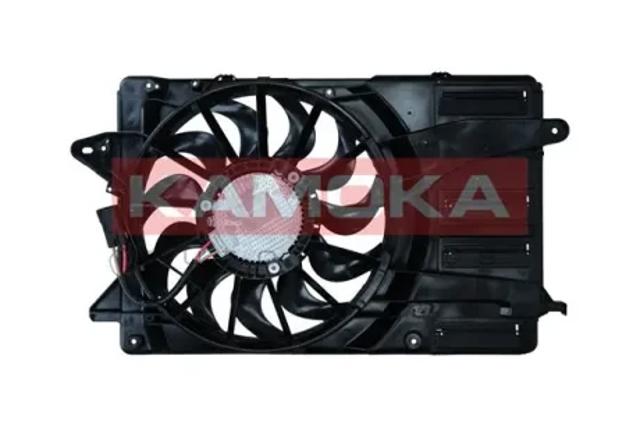 Диффузор радиатора охлаждения в сборе с мотором 7740168 KAMOKA