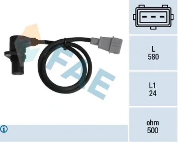 Датчик оборотов коленвала 79010 FAE