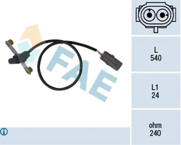 Датчик положения коленвала 79023 FAE