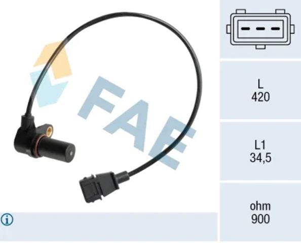 Ограничитель частоты вращения коленчатого вала двигателя 79073 FAE