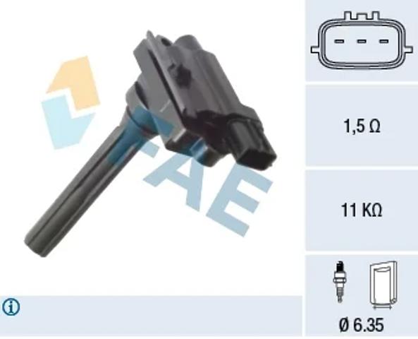 Катушка зажигания 80393 FAE