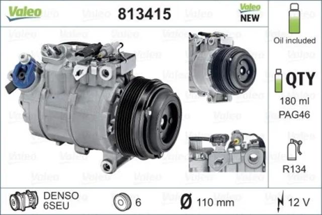 Насос кондиционера 813415 VALEO