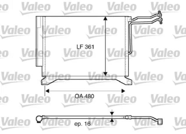 Конденсатор 817837 VALEO