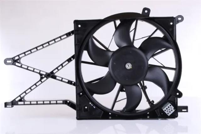 Диффузор радиатора охлаждения в сборе с мотором 85176 NISSENS