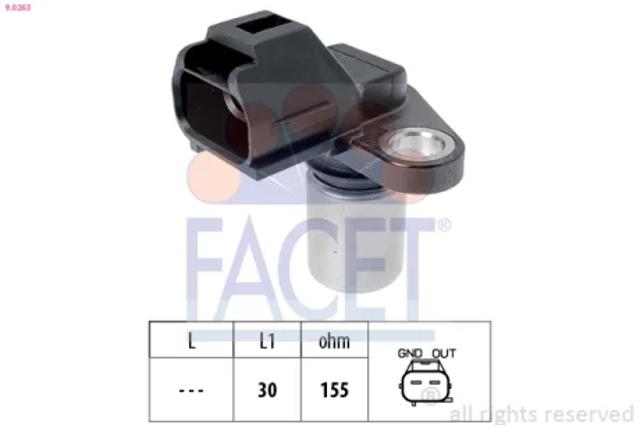 Датчик коленвала 90263 FACET