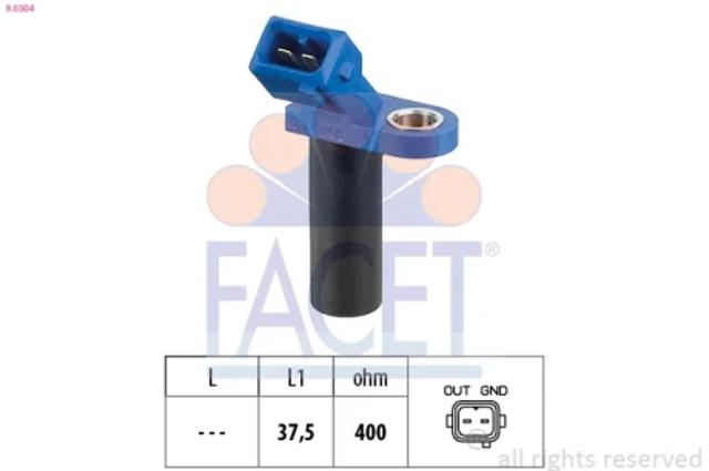 Датчик положения коленвала 90304 FACET