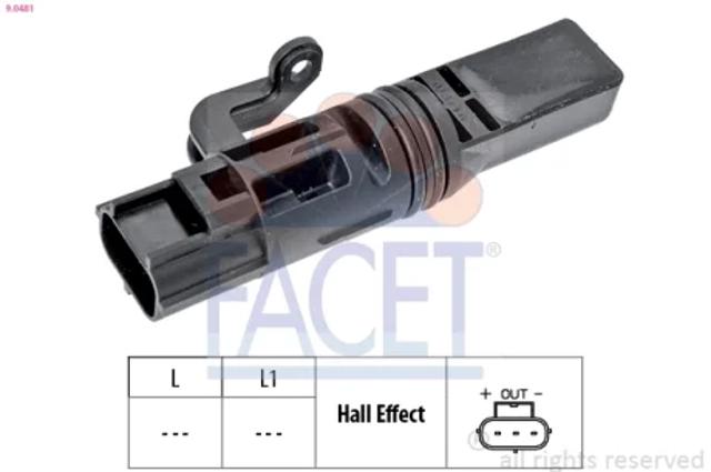 Датчик скорости 90481 FACET