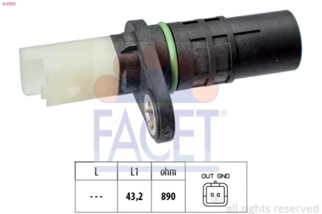 Ограничитель частоты вращения коленчатого вала двигателя 90555 FACET