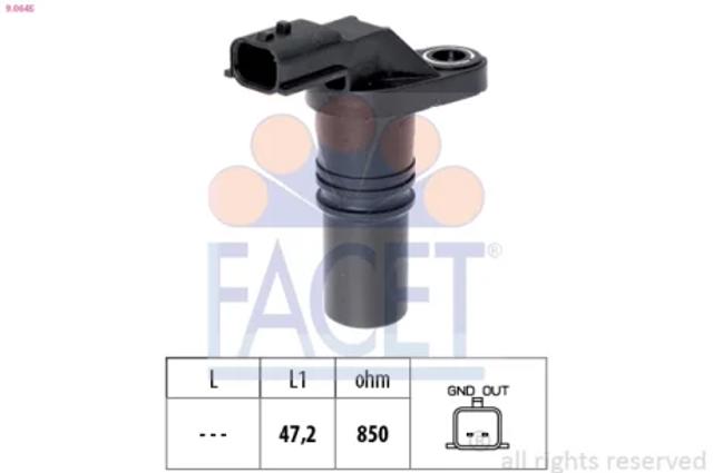 Датчик коленвала 90645 FACET