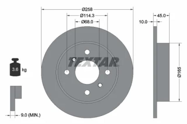 Тормозные диски Nissan Primera