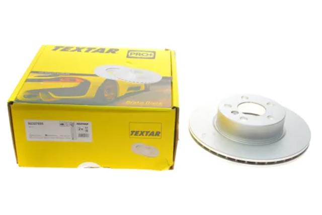 92327005 TEXTAR Диск тормозной передний купить в Сумы