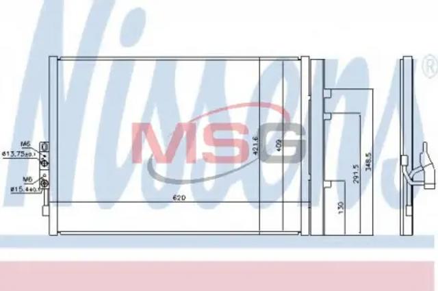 Конденсатор 940227 NISSENS