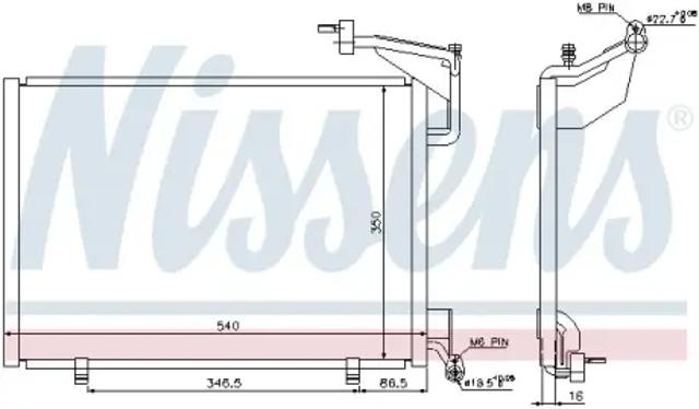 Конденсатор 940285 NISSENS