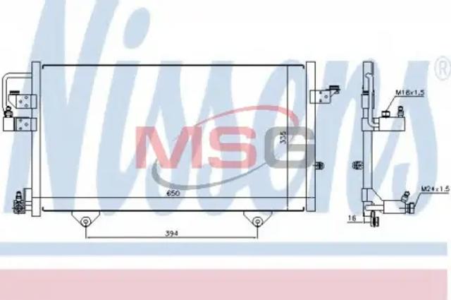 Конденсатор 94209 NISSENS