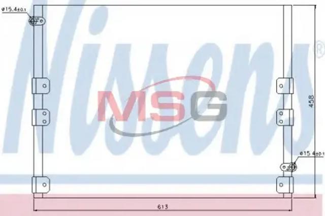 Конденсатор 94512 NISSENS