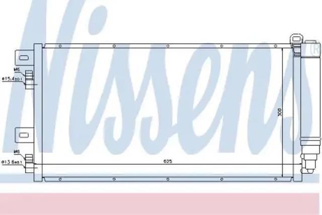 NISSENS 94591 Радиатор кондиционера в наличии Чернигов