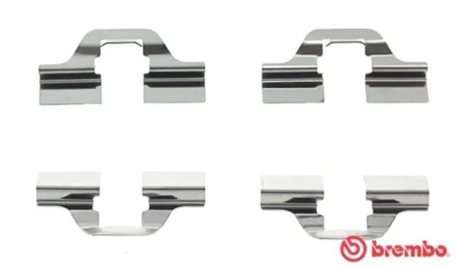 Комплект пружинок крепления дисковых колодок задних A02205 BREMBO