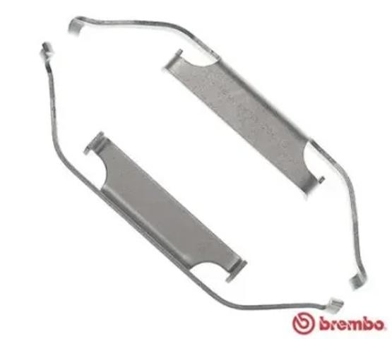 Комплект пружинок крепления дисковых передних колодок A02223 BREMBO