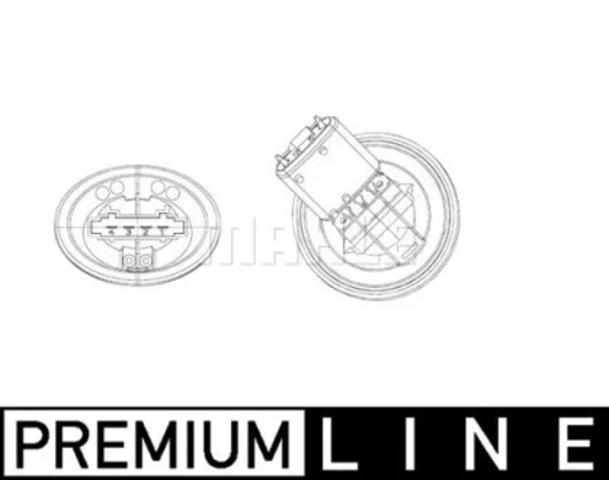 Резистор отопителя ABR39000P MAHLE