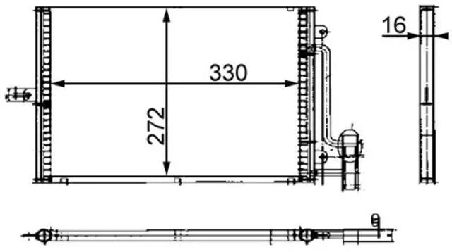 Конденсатор AC317000S MAHLE