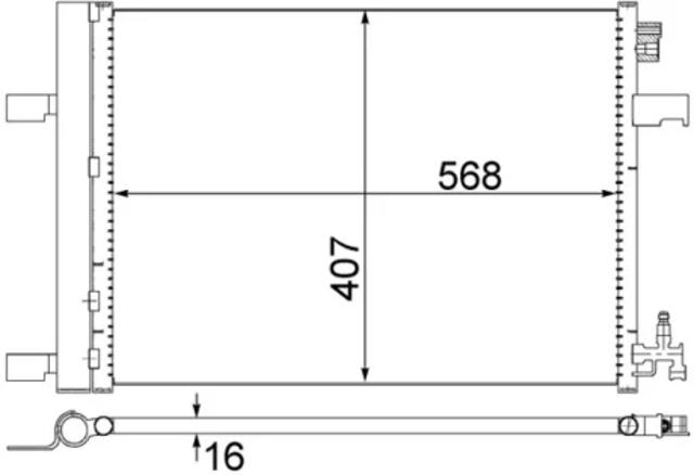 Конденсатор AC636000S MAHLE