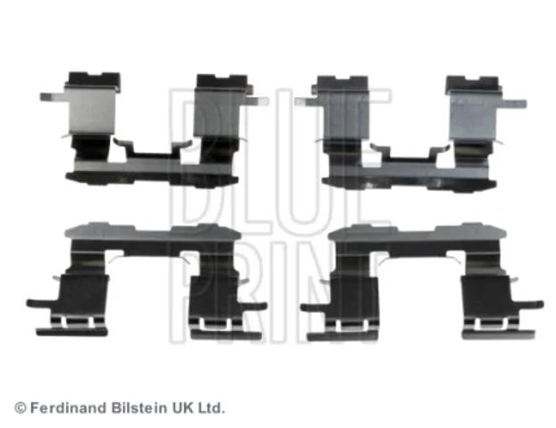 Комплект пружинок крепления дисковых колодок, передних ADT348606 BLUE PRINT