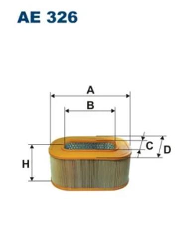 Элемент воздушного фильтра AE326 FILTRON