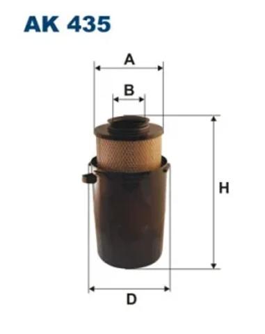 Фильтр воздушный AK435 FILTRON