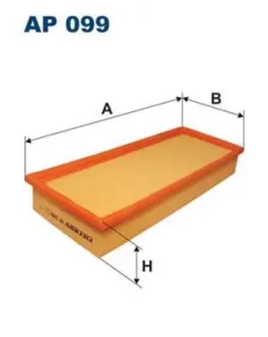 AP099 FILTRON Фильтр воздушный купить в Днепр