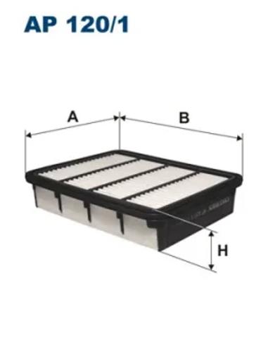 Автомобильный фильтр воздуха AP1201 FILTRON