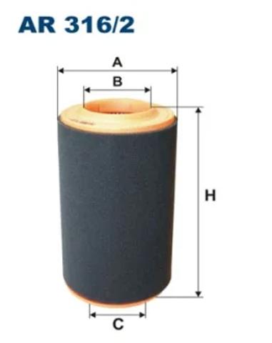 Элемент воздушного фильтра AR3162 FILTRON