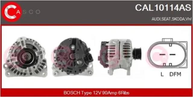 Автомобильный генератор CAL10114AS CASCO