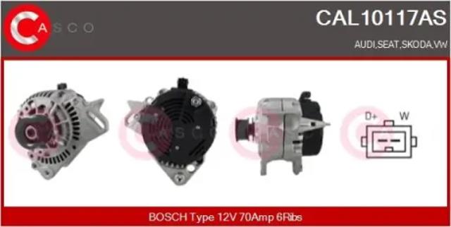 Генератор автомобиля CAL10117AS CASCO