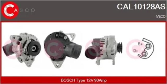 Генератор автомобильный CAL10128AS CASCO