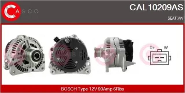 Генератор автомобиля CAL10209AS CASCO