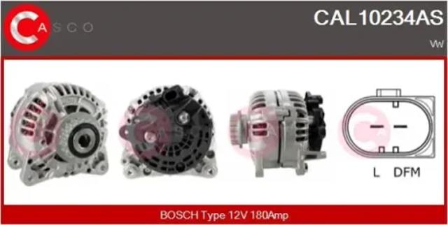 Генератор автомобиля CAL10234AS CASCO