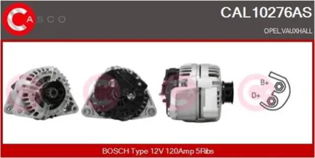 Генератор автомобильный CAL10276AS CASCO
