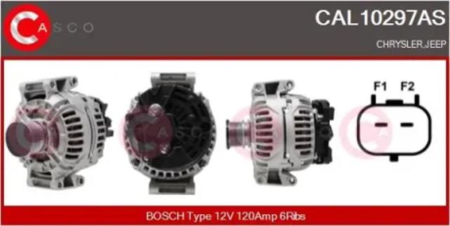 Генератор автомобильный CAL10297AS CASCO