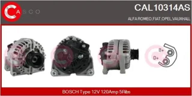 Генератор автомобильный CAL10314AS CASCO