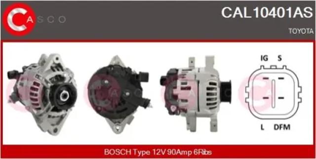 Генератор автомобиля CAL10401AS CASCO