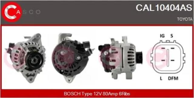 Генератор автомобильный CAL10404AS CASCO